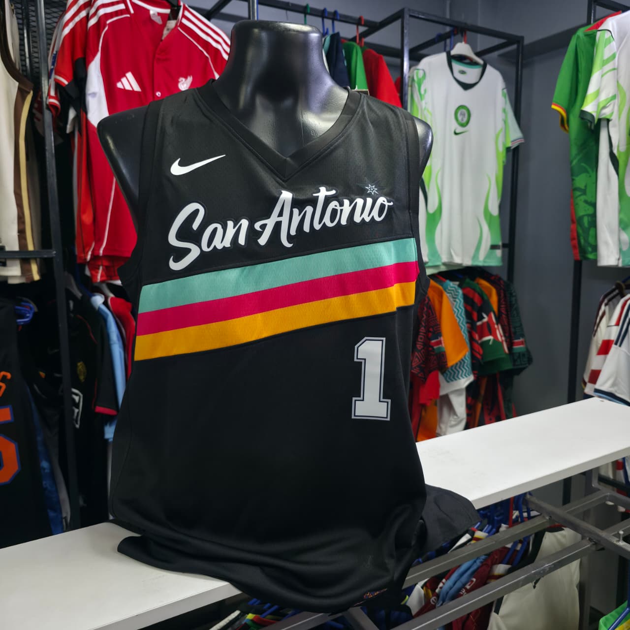 Victor Wembanyama San Antonio Spurs Nike City Edition Jersey